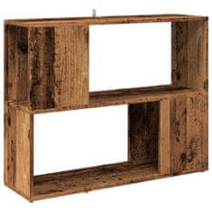 Vidaxl Book Cabinet/Room Divider Old Wood 80x24x63 cm