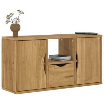 Vidaxl vidaXL TV omarica s predalom "ODDA" 79x24x40 cm masivni borov les