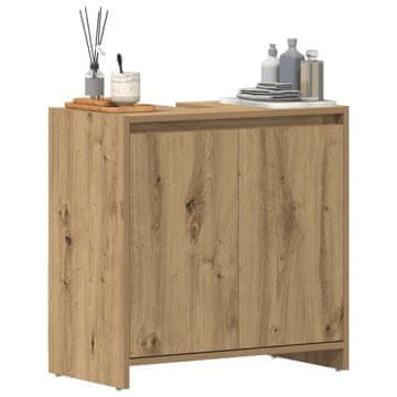 Vidaxl vidaXL Omarica za umivalnik Artisan hrast 60x33x60 cm