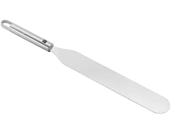 slomart IZVRSNA SPATULA ZWILLING PRO 37160-027-0, 40 CM, NERJAVNO JEKLO, ENOSTAVNO ČIŠČENJE, IDEALNA ZA OBLAKANJE TORT