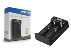 Avacom ALF-2 - Polnilec baterij USB Li-Ion 18650, Ni-MH AA, AAA