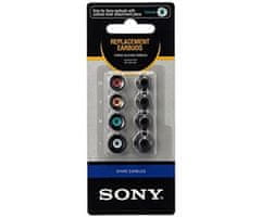 Sony Nadomestni silikonski nasveti za slušalke, črni