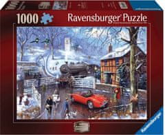 Ravensburger Sestavljanka železniški prehod 1000 kosov
