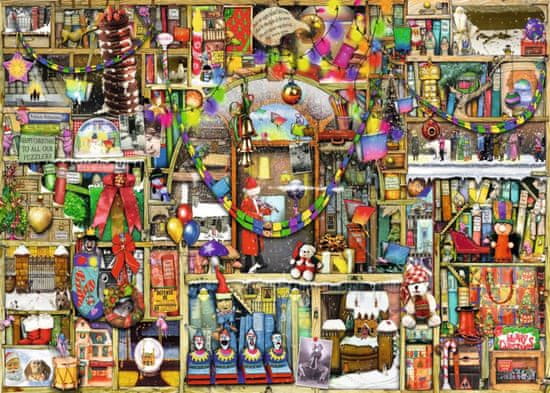 Ravensburger Christmas Cupboard Puzzle 1000 kosov