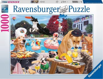 Ravensburger Dog Days of Summer Puzzle 1000 kosov