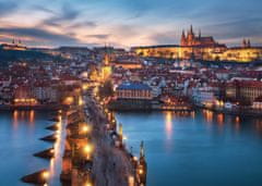 Ravensburger Puzzle Češka zbirka: nočna Praga 1000 kosov