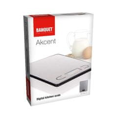 Banquet Digitalna kuhinjska tehtnica AKCENT 5 kg, komplet 2
