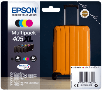 Epson Epsonova črnilna kartuša/ C13T05H64010/ večpaketna/ 405XL/ 4 barve