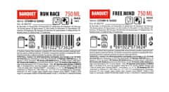 Banquet láhev na pití 750ml FREE MIND tritan TRA/ŠE