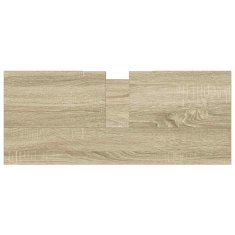 Vidaxl Kopalniška omarica sonoma hrast 80x33x60 cm inženirski les