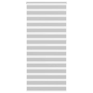 shumee vidaXL Zebra senčilo svetlo sivo 110x230 cm tkanina širina 105,9 cm