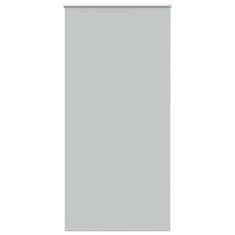 shumee vidaXL Rolo zatemnjena svetlo siva 110x230 cm tkanina širina 105,7cm