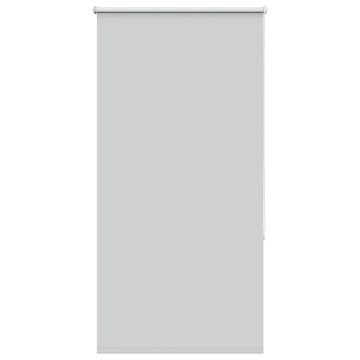 Vidaxl Rolo zatemnjena svetlo siva 75x175 cm tkanina širina 70,7 cm