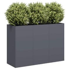 shumee vidaXL Sadilnik Antracit 120x40x80 cm Hladno valjano jeklo