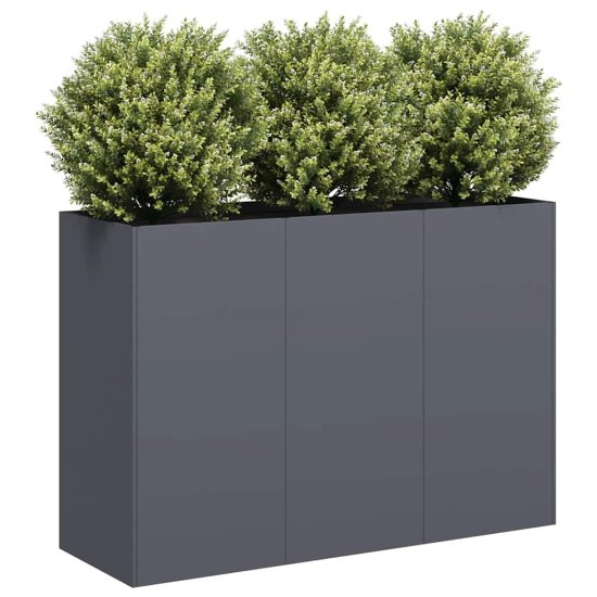 shumee vidaXL Sadilnik Antracit 120x40x80 cm Hladno valjano jeklo