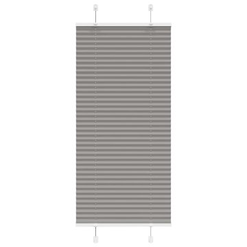 Vidaxl Plisirana žaluzija Antracit 55x100 cm Širina tkanine 54,4 cm
