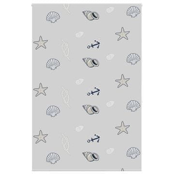 shumee vidaXL Rolo zavesa za prho 150x240 cm širina tkanine 146 cm