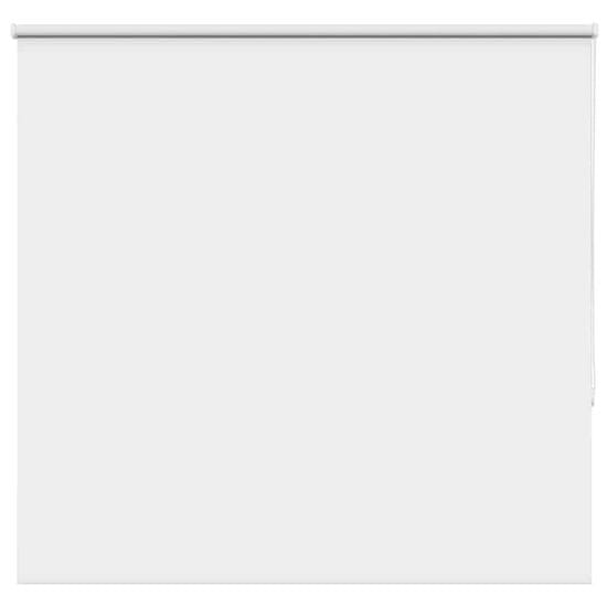 shumee vidaXL Rolo zatemnjena bela 165x130cm Širina tkanine 161,6cm poliester