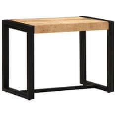 Vidaxl klop 60x35x45 cm Masivni neobdelan les Mango