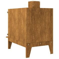 Vidaxl Camping Stove 35x50x60 cm Corten Steel