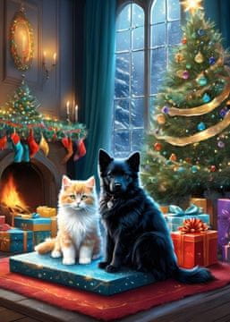 BLUEBIRD Puzzle Čakanje na božič 300 kosov