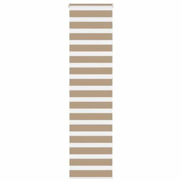 Vidaxl vidaXL Zebra rolo zavesa, 65x230 cm, širina blaga 60,9 cm, poliester