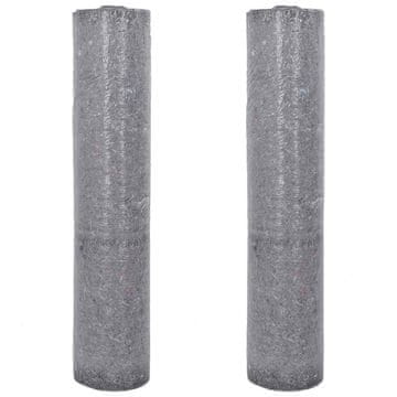 Vidaxl Nedrseče halje za slikarje 2 kosa 25 m 180 g/m² siva