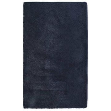 Vidaxl Visoka košata preproga NAVARRA mornarsko 60x100 cm poliester