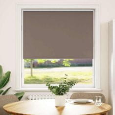 shumee vidaXL Rolo zatemnjena kava 95x130 cm tkanina širina 90,7 cm poliester