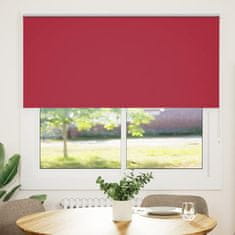 shumee vidaXL Rolo zatemnjena rdeča 150x150 cm Širina tkanine 146,6 cm