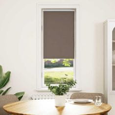 shumee vidaXL Roleta zatemnjena kava 50x150 cm Širina tkanine 45,7 cm