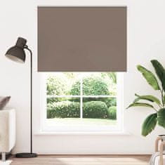 shumee vidaXL Roleta zatemnjena kava 160x230 cm Širina tkanine 156,6 cm