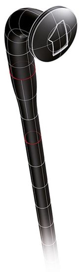 Mach1 žica Air1+ oslabljena 2/1,5/2 črna 294mm