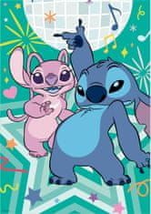 Dino Puzzle Stitch Diamond 33x47cm + lepilo + kamenčki 200 kosov