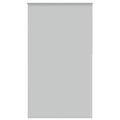 shumee vidaXL Rolo zatemnjena svetlo siva 120x230 cm tkanina širina 116,6cm