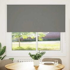 shumee vidaXL Roleta Blackout siv 165x130 cm Širina tkanine 161,6 cm