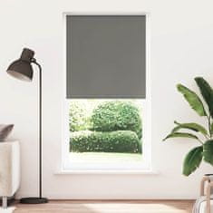 shumee vidaXL Rolo zatemnjena siv 105x230cm tkanina širina 100,7cm poliester