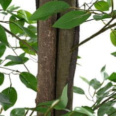 Vidaxl Umetna rastlina Ficus 2016 Listi 300 cm Zelena