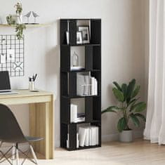 Vidaxl Book Cabinet/Room Divider Črni hrast 45x24x159 cm