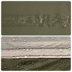 Vidaxl Avtomobilski šotor za 2 osebi olivno zelene barve