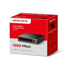 Mercusys MS105GS 5-port 10/100/1000Mbps mrežno stikalo-switch