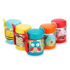 Skip hop Zoo Termoska za hrano z žlico/vilicami Sova 325 ml, 3r+