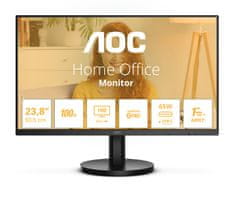 24B3CA2 monitor - 60,5 cm (23,8"), FHD, IPS, 100 Hz - odprta embalaža