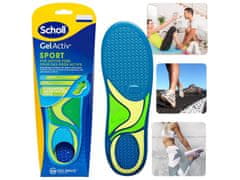 sarcia.eu SCHOLL GelActiv Sport Gel vložki za športne čevlje, blaženje 35,5-40,5