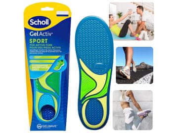 sarcia.eu SCHOLL GelActiv Sport Gel vložki za športne čevlje, blaženje