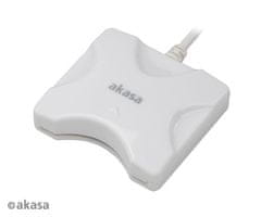 Akasa Zunanji čitalnik pametnih kartic - bel