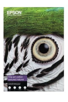 Epson Fine Art Bombaž s teksturo Natural, A4, 25 str.