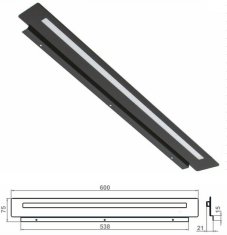 eoshop Postelja KASSEL PST/270/218 MOŽNOST Črna mat/bela nevtralen (RAZSVETLJAVA v omaro SZF/270)