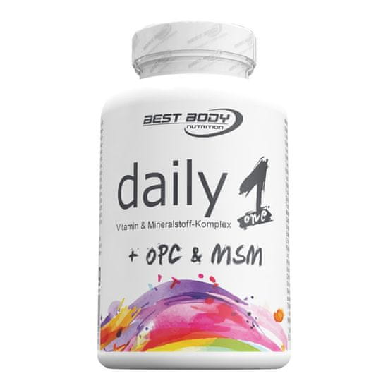Best Body Nutrition Daily One Kapsule– Multivitamini in Minerali za Dnevno Podporo (100 kapsul)