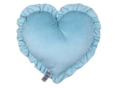 Disney DISNEY Stitch Modra blazina, dekorativna, v obliki srca 45x45 cm OEKO-TEX 